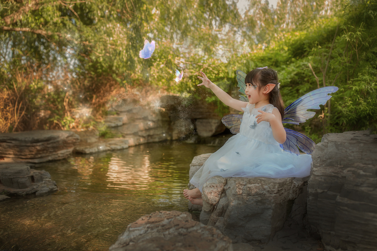 儿童摄影|森林精灵|摄影|人像摄影|一颗小崩豆儿_原创作品-站酷(zcool