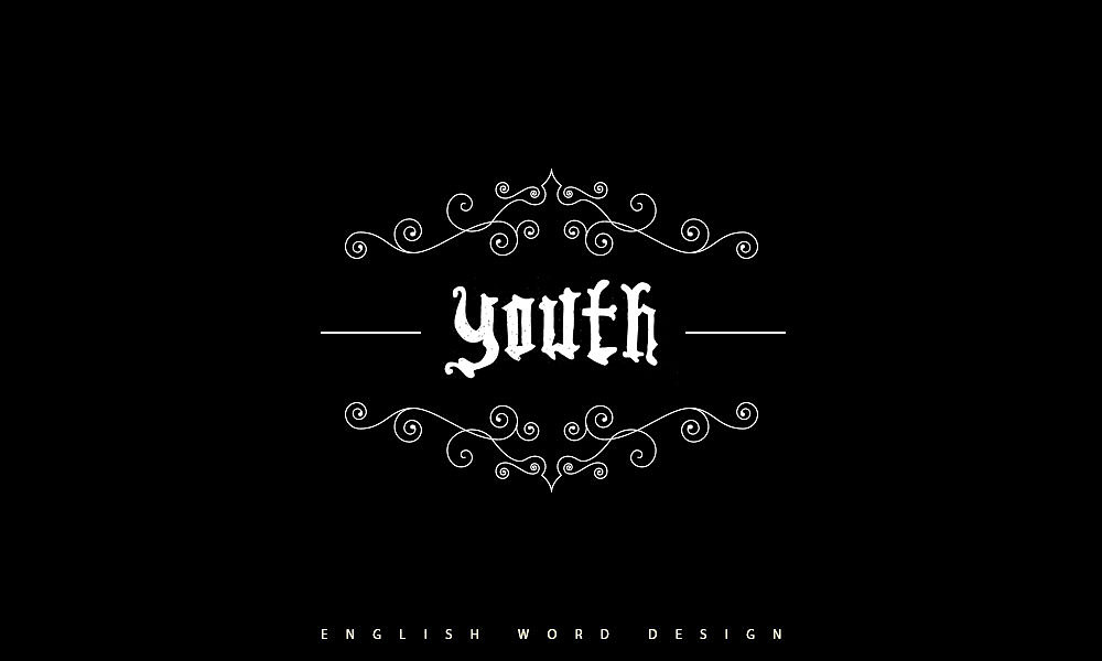 English design NO.2__弘后字设