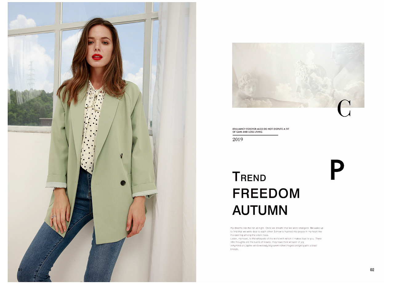 人物摄影搭配及企划-女装画册（图ZMTcxODc0MjEy） - 人像摄影 - 站酷设计师谢甄AMY原创素材 - 站酷ZCOOL