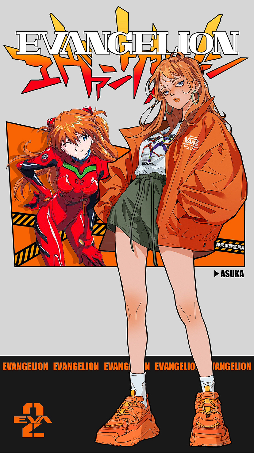 跟着动漫学穿搭—EVA