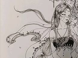 巧笑倩兮  美目盼兮