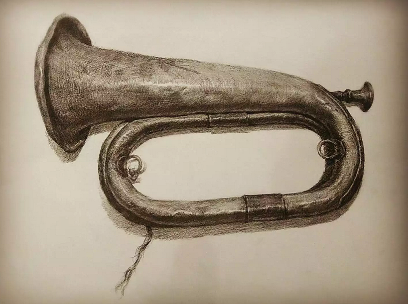 0基础 素描入门教学视频 冲锋号