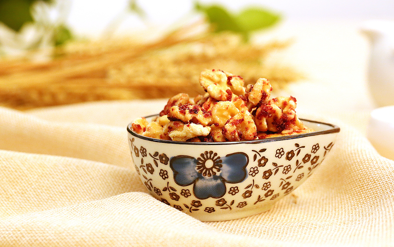 蔓越莓干核桃仁摄影