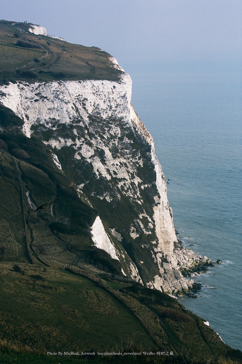 恩，这个才是白崖！其实按道理说应该从海上拍，然并没有准备这类活动也没啥时间去找船了，讲究的看看吧Orz，毕竟计划中是踏过伦敦本岛最北与最南，这边虽然算是东南侧，但是不要在意太多细节嘛~这毕竟是见证了敦刻尔克大撤退的地方嘛~
