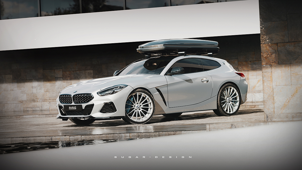 宝马z4猎装车新车预览!