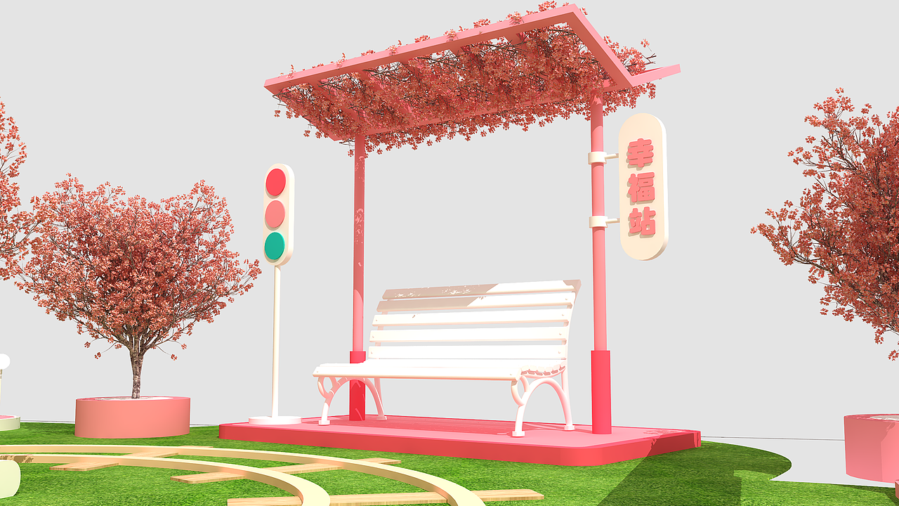 樱花季（图ZMjkxMTExNTQ4） - 其他三维 - 站酷设计师搬砖零零七原创素材 - 站酷ZCOOL