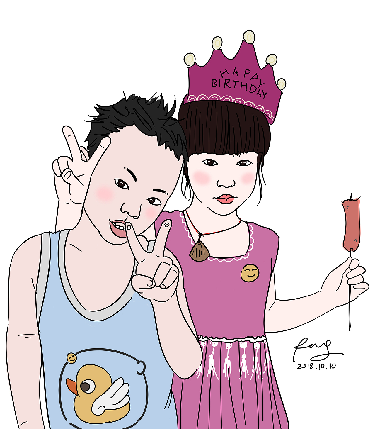 画周围的人 1（图ZMTMyODAzNDg4） - 创作习作 - 站酷设计师杜胖胖胖子原创素材 - 站酷ZCOOL