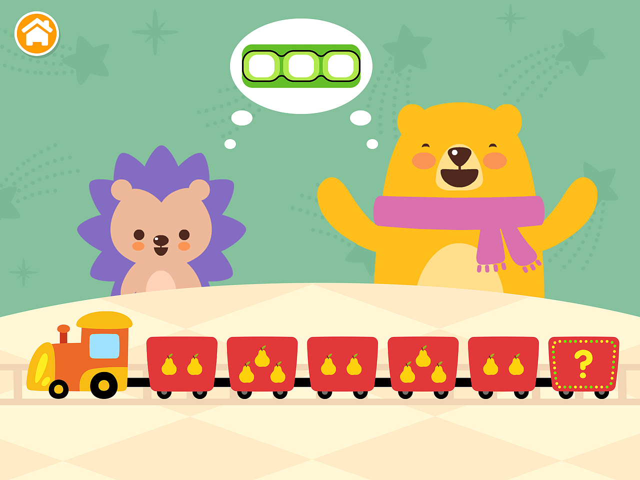 儿童游戏-数学印章