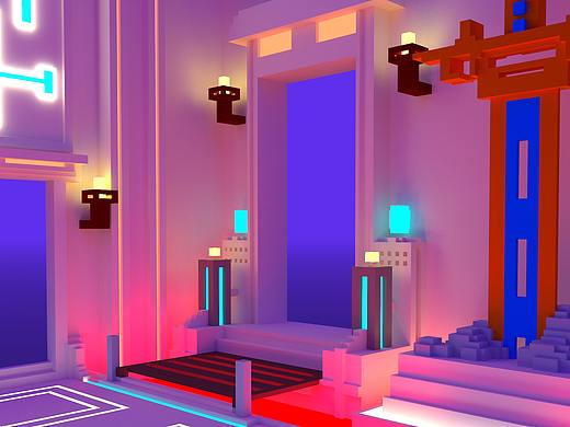 日常练习MagicaVoxel