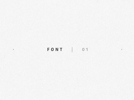 字体设计 | 01