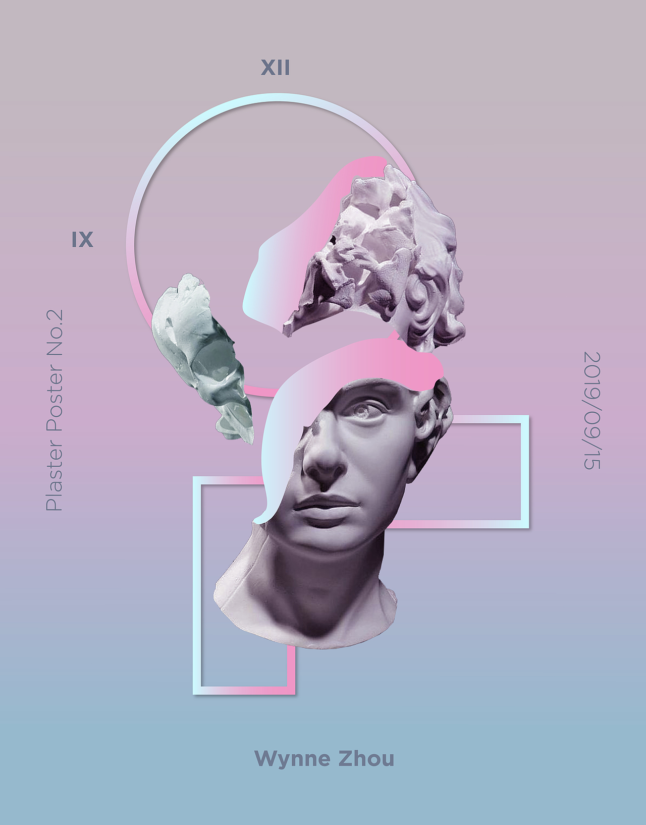 石膏|平面|海报|wynne233_原创作品-站酷(zcool)