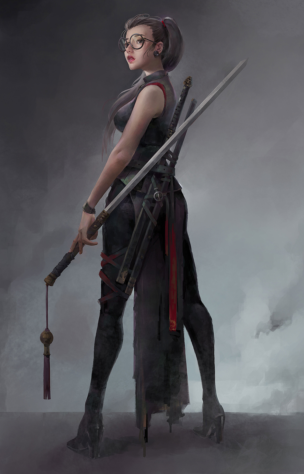 中国风 写实角色设计|插画|游戏原画|chen112233_原创作品-站酷zcool