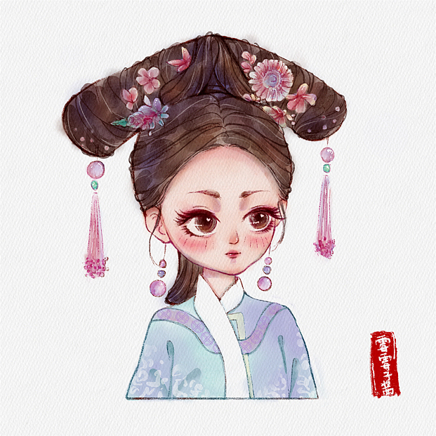 q版精致小头像系列（图ZMzUyNDY4NDg0） - 儿童插画 - 站酷设计师Z410046506原创素材 - 站酷ZCOOL