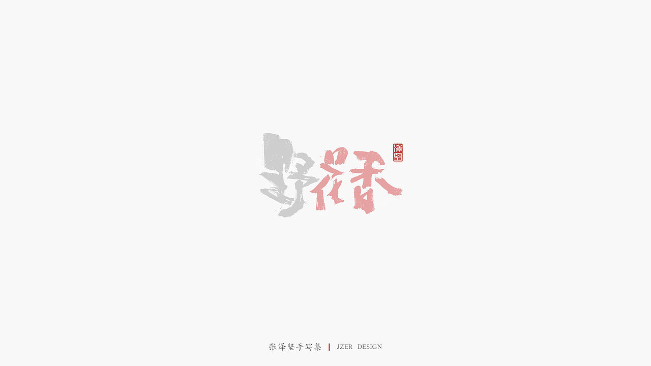 张泽坚 | 手写集
