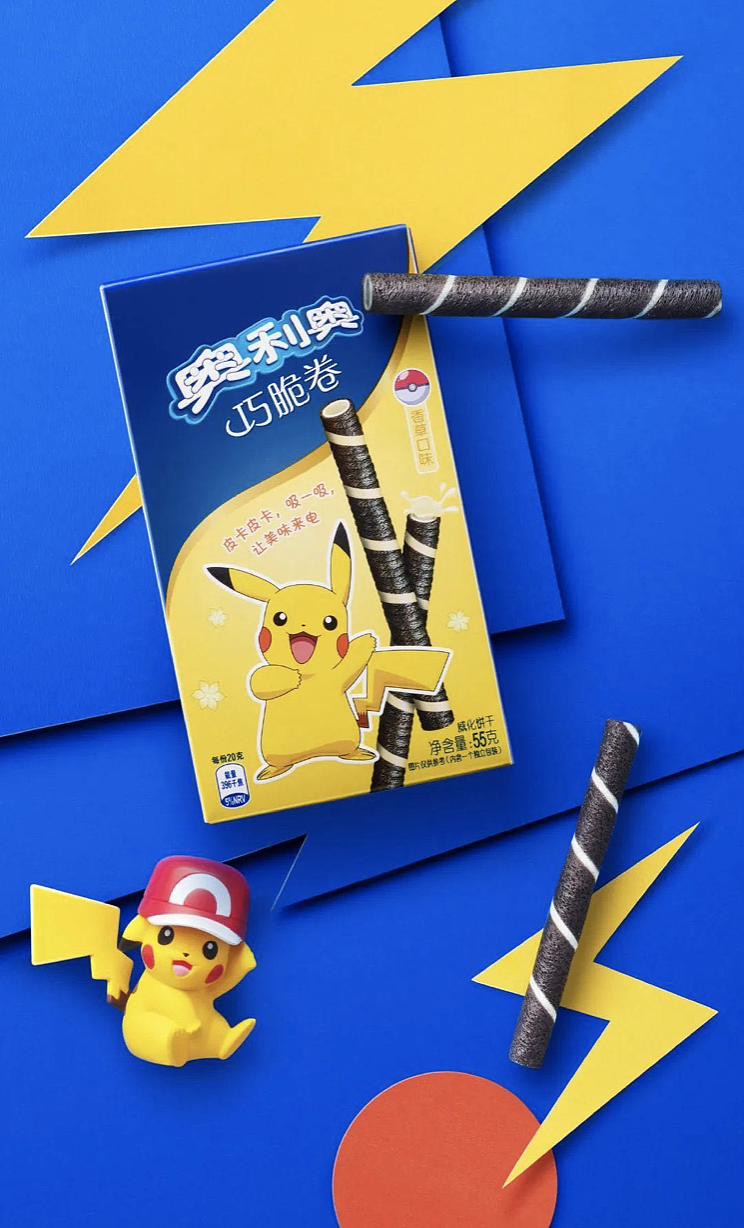 oreo巧心脆巧心结 x pokémon