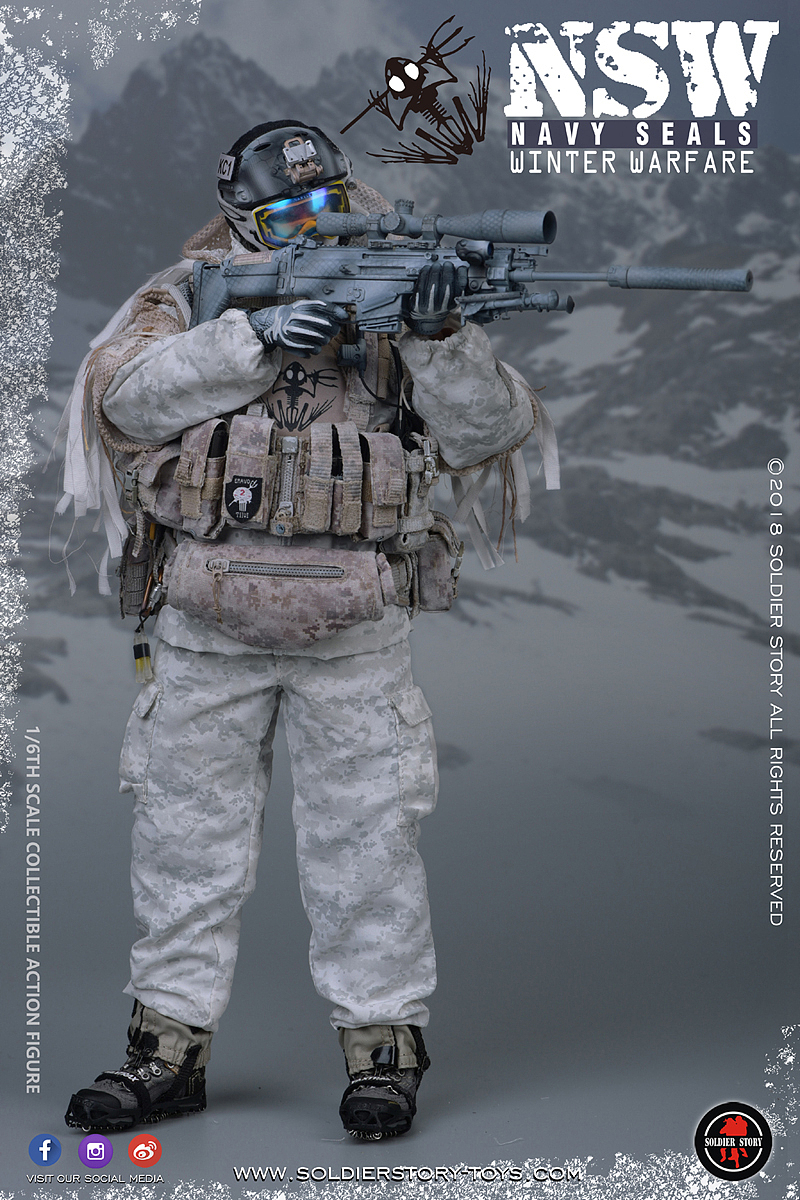 SoldierStory新品：1/6 美军海豹特种部队雪地精确射手（图ZMTE4MTgyMzA4） - 手办/模玩 - 站酷设计师SoldierStory原创素材 - 站酷ZCOOL