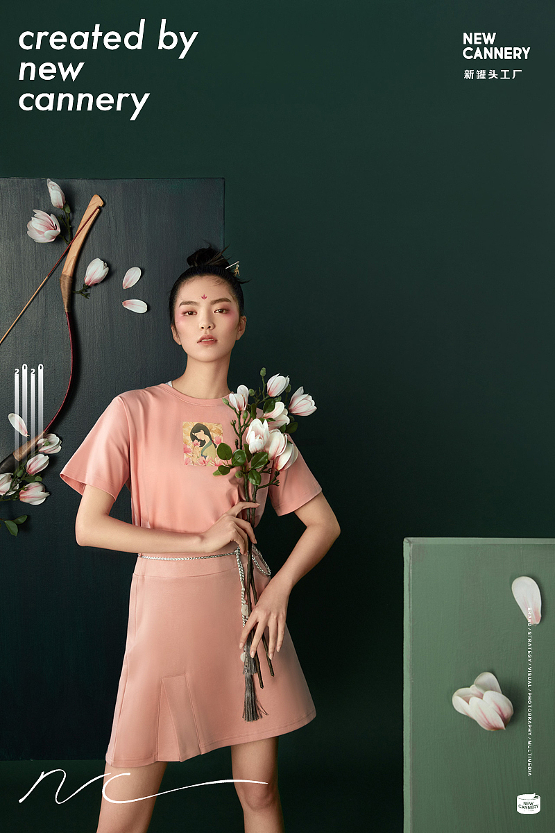 创意视觉『 安踏&迪士尼|花木兰联名系列 』✖ 新罐头