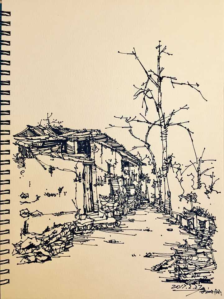 老房子 — 手绘作品