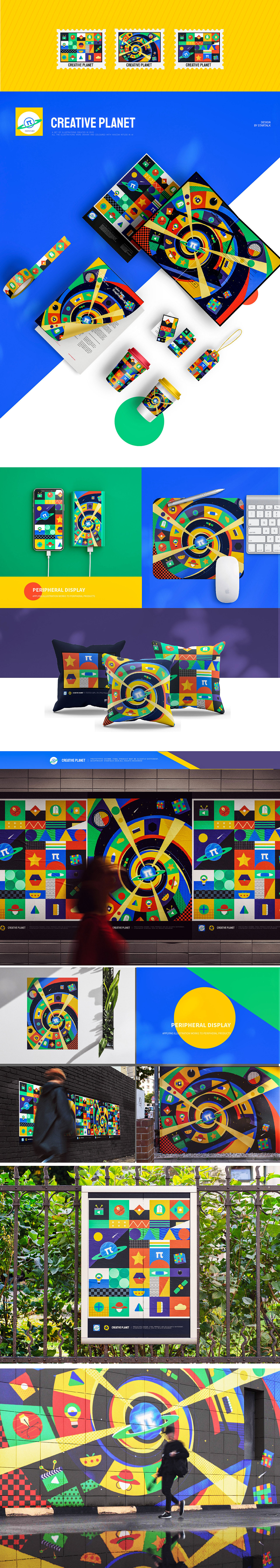 【创意π星球】创意不受限，灵感不间断（图ZMjMzOTU3NDA0） - 海报 - 站酷设计师STARTALK星话原创素材 - 站酷ZCOOL