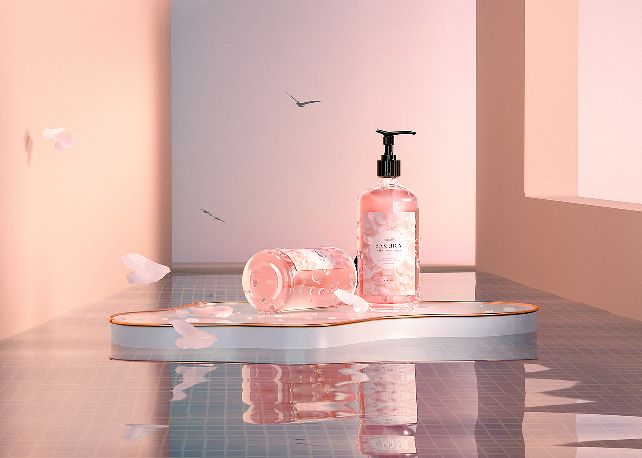 三维场景 C4D OC渲染（图ZMjY1NjE4MDEy） - 产品 - 站酷设计师鱼跃花见原创素材 - 站酷ZCOOL