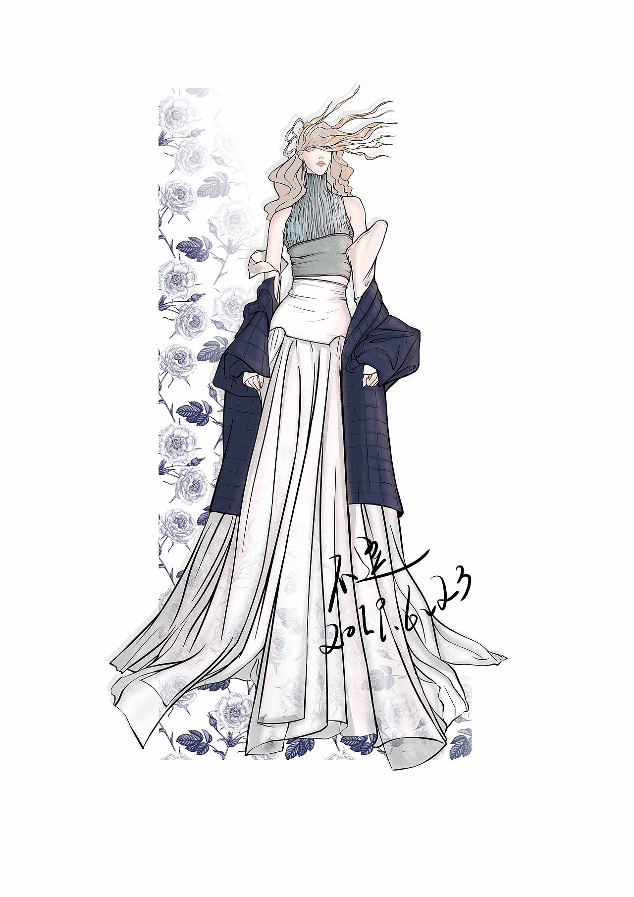 近期服装效果图整合3（图ZMTYzOTUxNjYw） - 休闲/流行服饰 - 站酷设计师能不这么逗吗原创素材 - 站酷ZCOOL