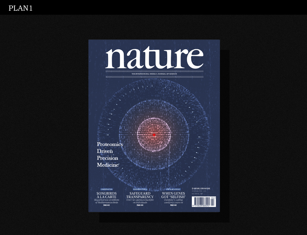 《nature》杂志封面设计