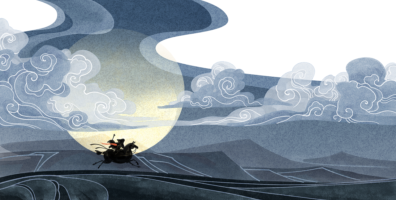 唐传奇故事绘本《虬髯客传》