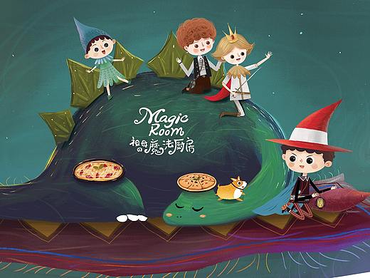 MAGIC ROOM绘本插画（2）