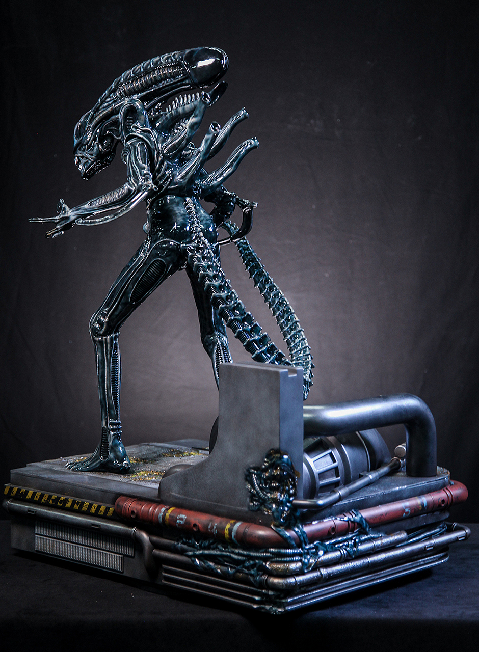 为CoolProps涂装1:3异形战士雕像发布（图ZMTc0MDc0NjI0） - 手办/模玩 - 站酷设计师光澤作用工作室原创素材 - 站酷ZCOOL