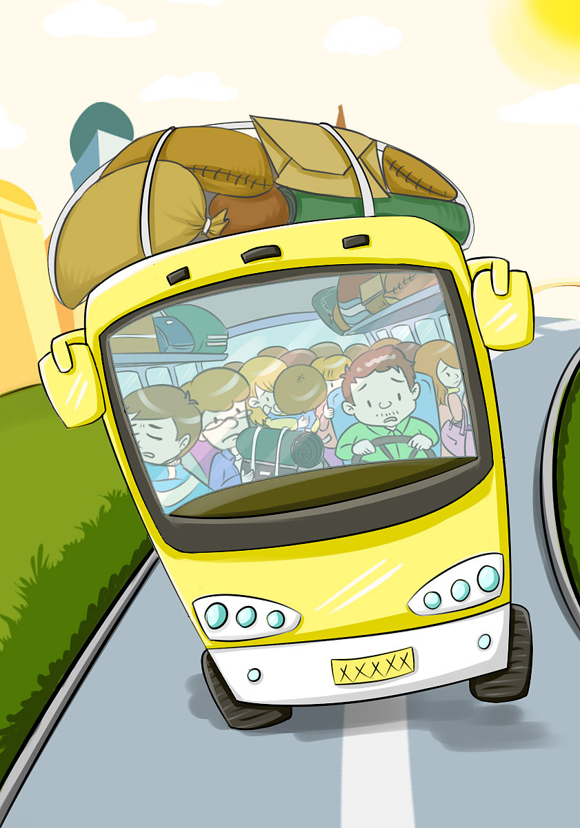 交通小漫画（图ZMzM5NDU0NjA=） - 单幅漫画 - 站酷设计师Mix_D原创素材 - 站酷ZCOOL