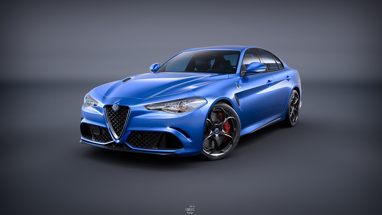Alfa Romeo CGI（圖ZMTAzNDE1ODU2） - 機械/交通 - 站酷設計師SAJA_原創(chuàng)素材 - 站酷ZCOOL