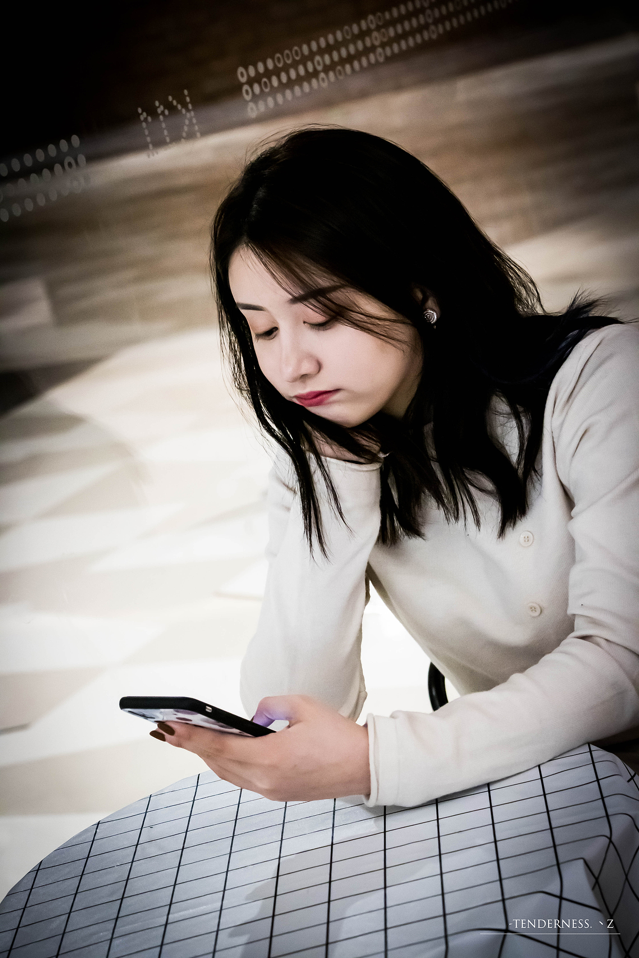 应单位要求, 拍我们单位顾客的外景.