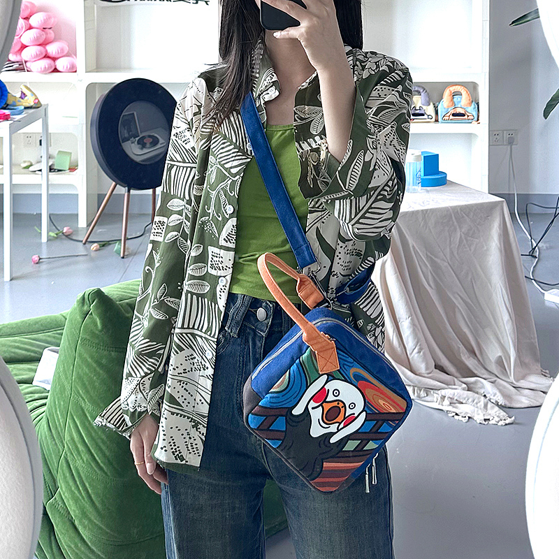 搞怪世界名画系列|原创插画包包设计（图ZMzUzMzU3NDA0） - 商业插画 - 站酷设计师树一插画原创素材 - 站酷ZCOOL