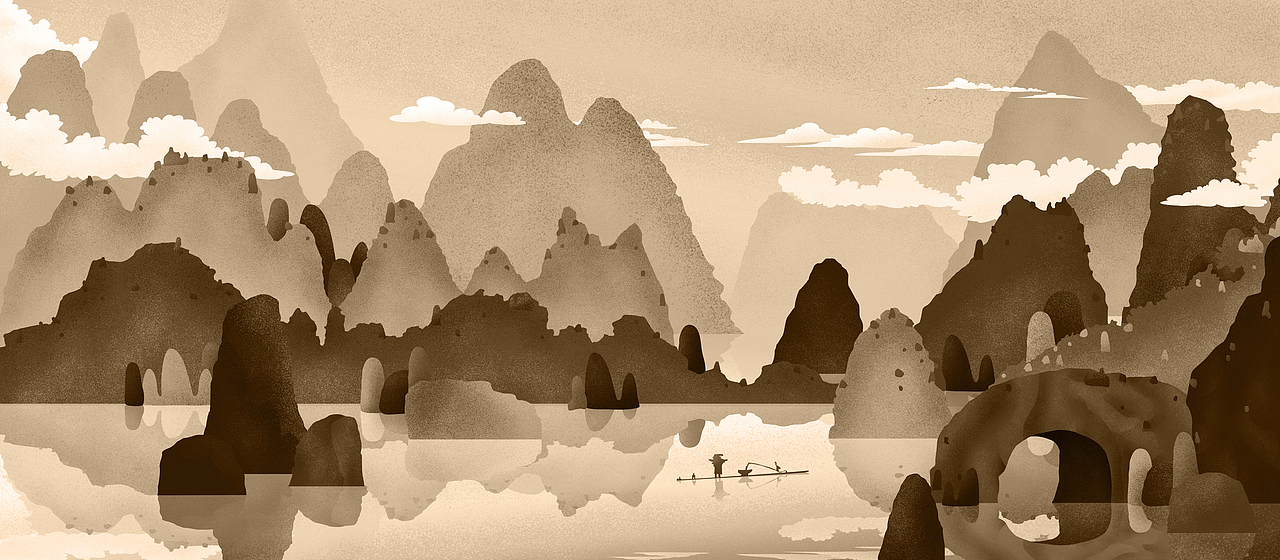 桂小厨餐饮空间插画（图ZMzA3ODA1MzY0） - 商业插画 - 站酷设计师逸象文化创意原创素材 - 站酷ZCOOL