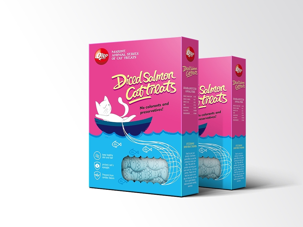 O 欧果猫粮（图ZNzI0MzE5NDA=） - 包装 - 站酷设计师Collin2016原创素材 - 站酷ZCOOL