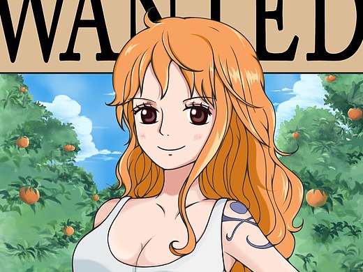 年前秋千插画-创作习作1490103年前路飞悬赏令动漫-动画片5010104年前