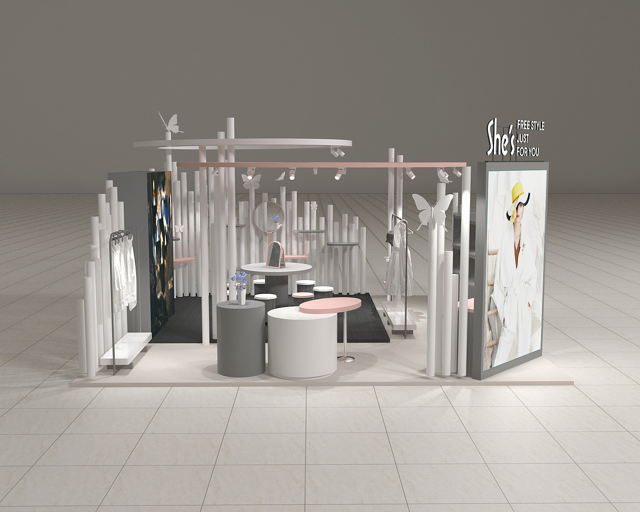 快闪店/案例（图ZMjc4MjczMDky） - 商业空间设计 - 站酷设计师XIAO494064461原创素材 - 站酷ZCOOL