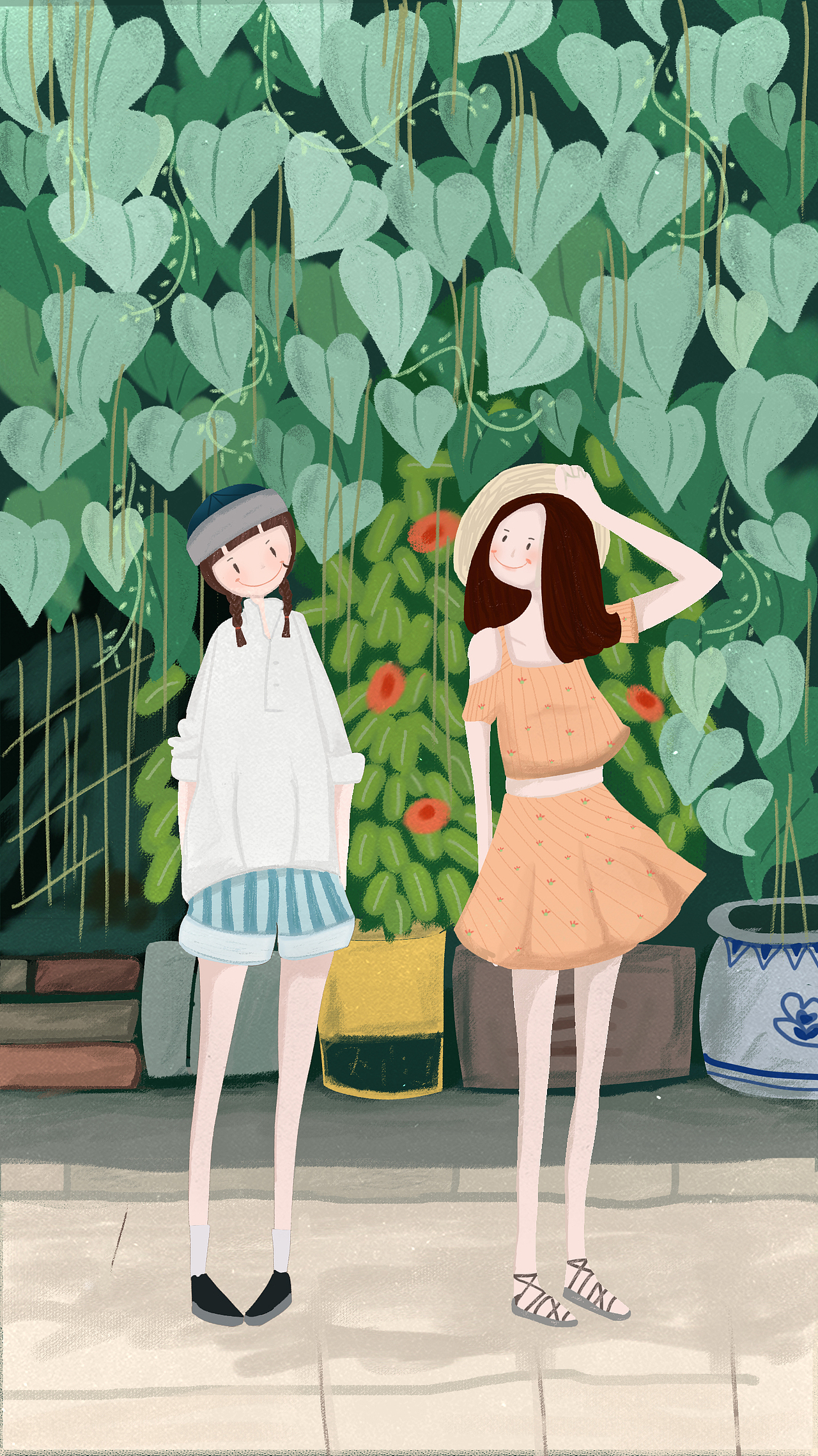 手绘临摹插画练习（图ZMjg4MTA5NzQ4） - 创作习作 - 站酷设计师想he太阳肩并肩原创素材 - 站酷ZCOOL