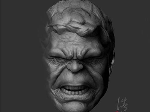 练习作品- Hulk（个人主页-ZMzI0NjkyMjA=） - 人物/生物 - 站酷设计师CC源原创素材 - 站酷ZCOOL