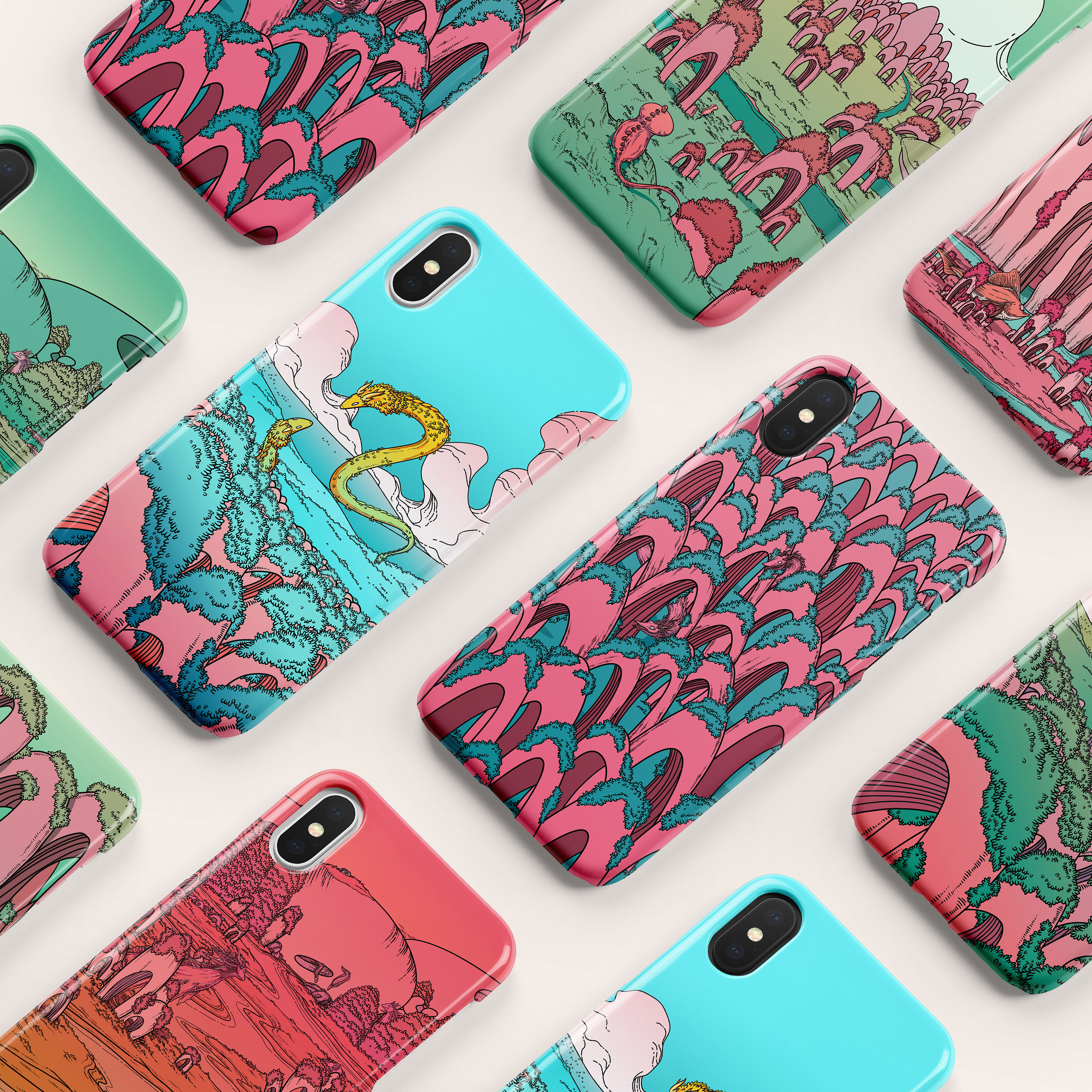 原创手机壳印花设计