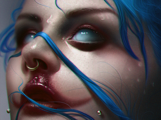 ps丧尸绘画_素材网站_图片免费下载-zcool站酷