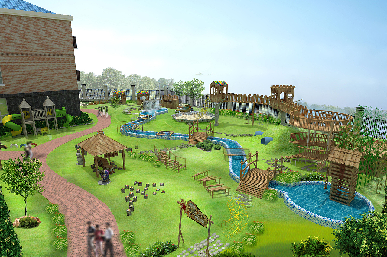 潍坊奎文区香榭里幼儿园设计