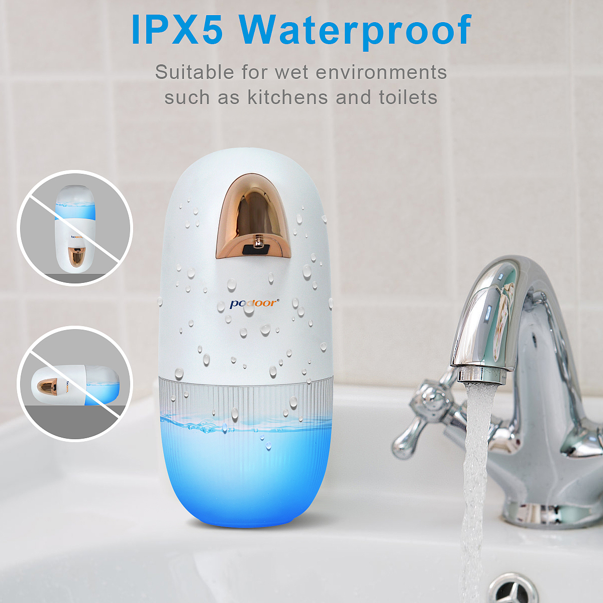 自动泡沫洗手机-亚马逊商品主图设计