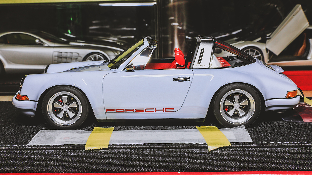 复古汽车模型——保时捷964singer