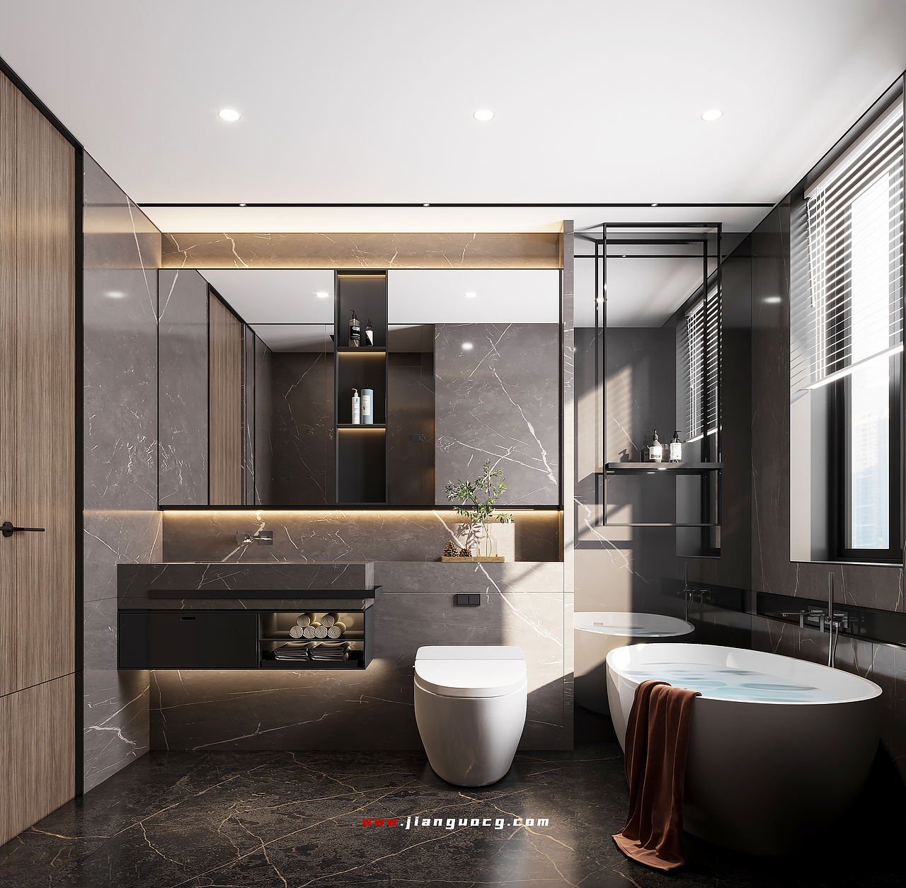 别墅效果图（图ZMzY2MDQwNzAw） - 家装设计 - 站酷设计师坚果视觉表现原创素材 - 站酷ZCOOL