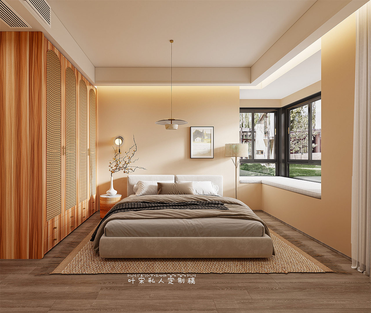 原木复古平层案例丨怀旧复古风