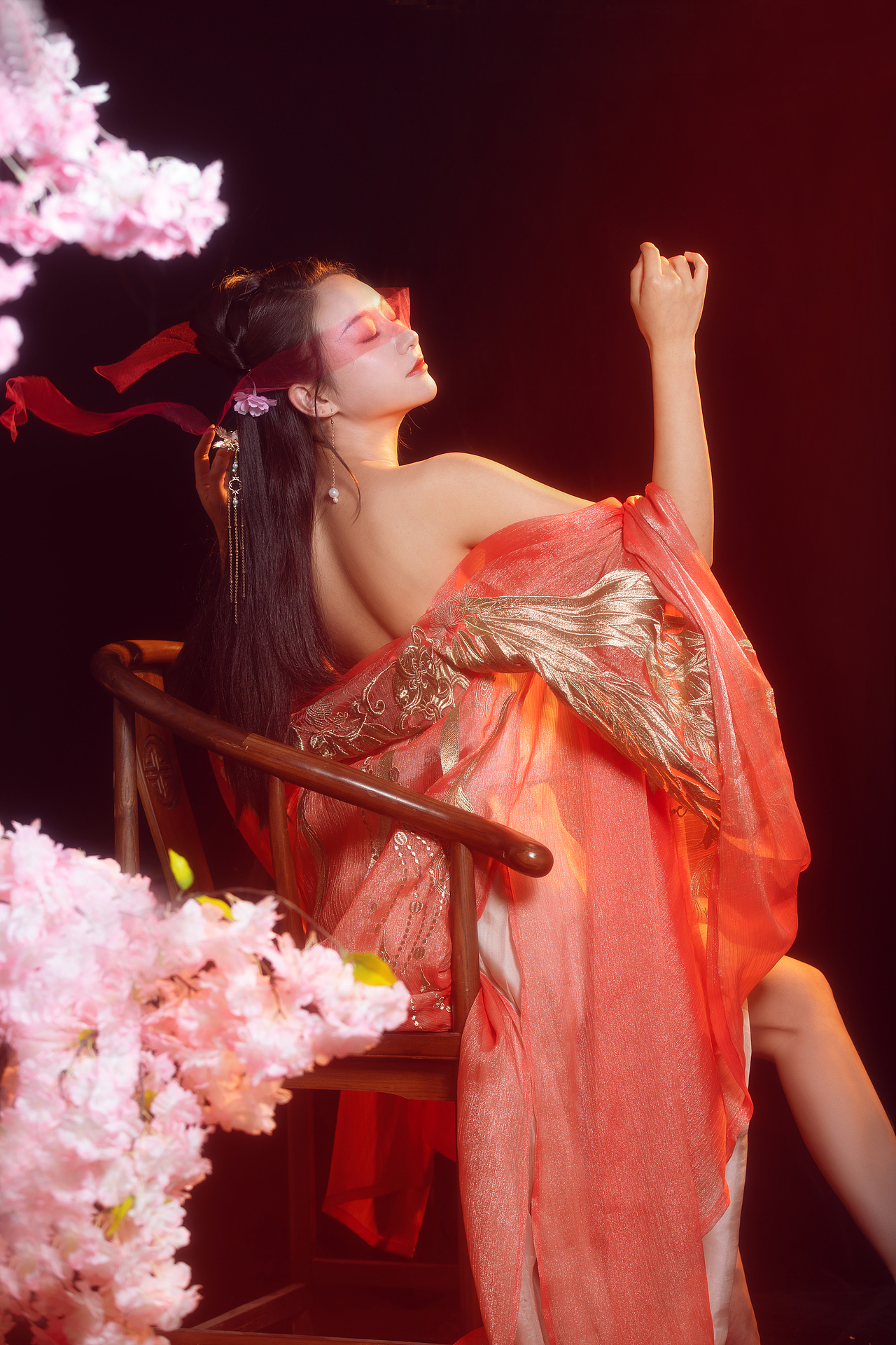 桃花依旧（图ZMzE2MjM1NTI4） - 人像摄影 - 站酷设计师摄影师小明同学原创素材 - 站酷ZCOOL