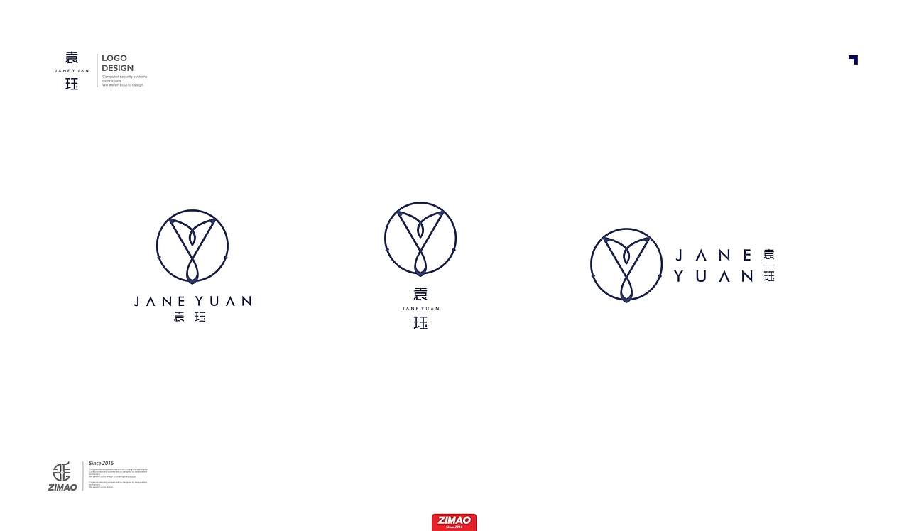 #袁珏JANE YUAN 珠宝品牌logo设计（图ZMjA4ODkyMDYw） - 品牌 - 站酷设计师赵子毛logo设计原创素材 - 站酷ZCOOL