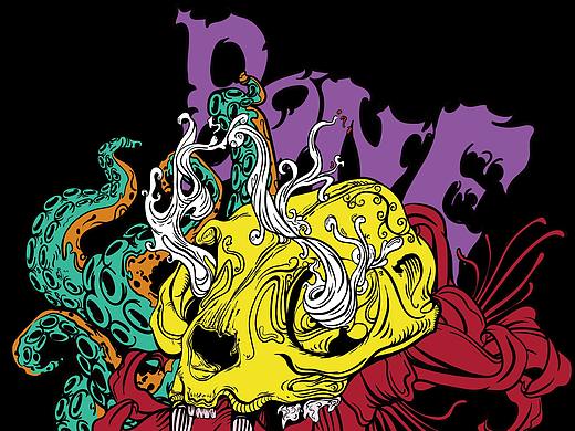 图案商品运用（个人主页-ZNTMxNjAzNDg=） - 新锐潮流插画 - 站酷设计师秃头恶汉原创素材 - 站酷ZCOOL