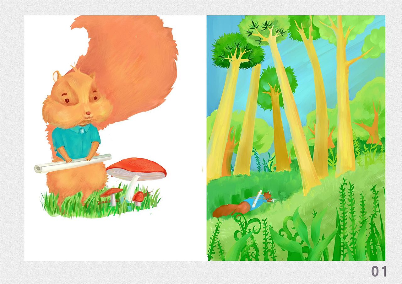 小松鼠造房子🏠